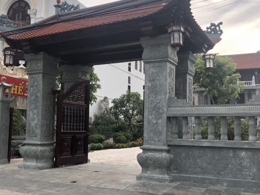 Mẫu cổng đá - 01