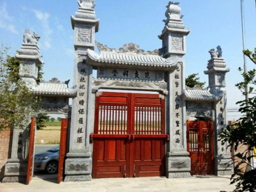 Mẫu cổng đá nhà thờ  - 02