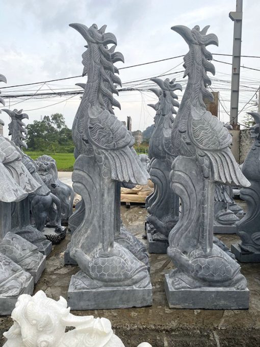 Hạc thờ bằng đá - 01