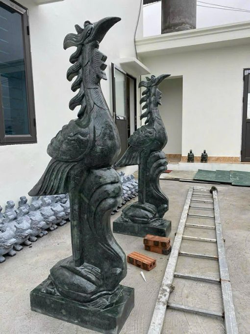 Hạc thờ bằng đá - 02