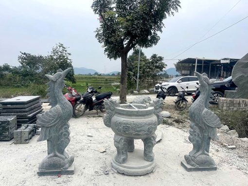 Hạc thờ bằng đá - 06
