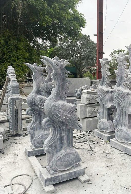 Hạc thờ bằng đá - 07