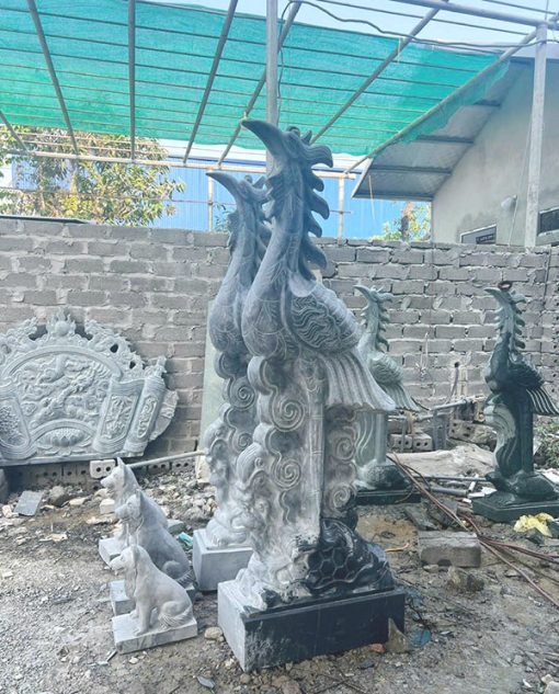 Hạc thờ bằng đá - 09