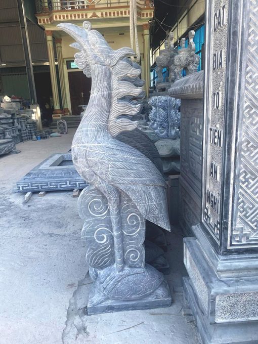 Hạc thờ bằng đá - 10