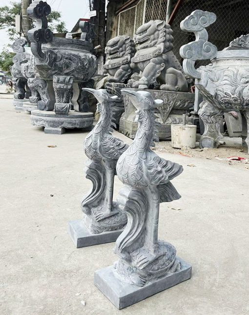Hạc thờ bằng đá - 12