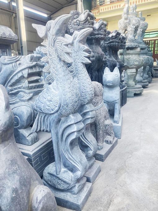 Hạc thờ bằng đá - 13