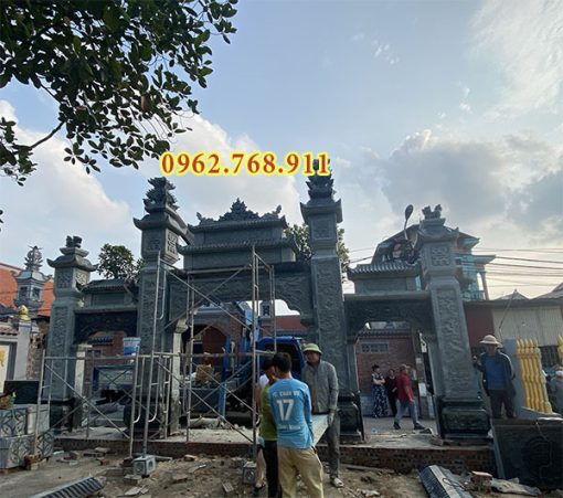 Mẫu cổng đá - 09