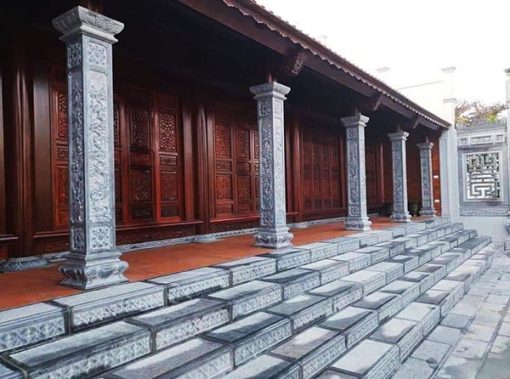 Cột đá hiên nhà - 01