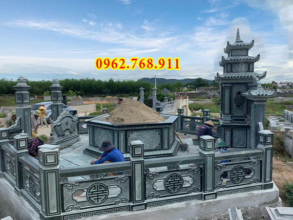 thiết kế thi công lăng mộ đá 