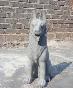 tượng chó đá